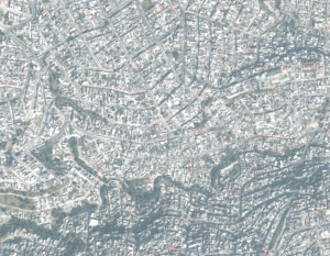 Planificación desordenada, viviendas de autoconstrucción y calles sin asfaltar son las características de los vecindarios que se levantan sobre las lomas de la montaña, como este de San Lorenzo de Totolinga, en Naucalpan, al Norte de la Ciudad de México.