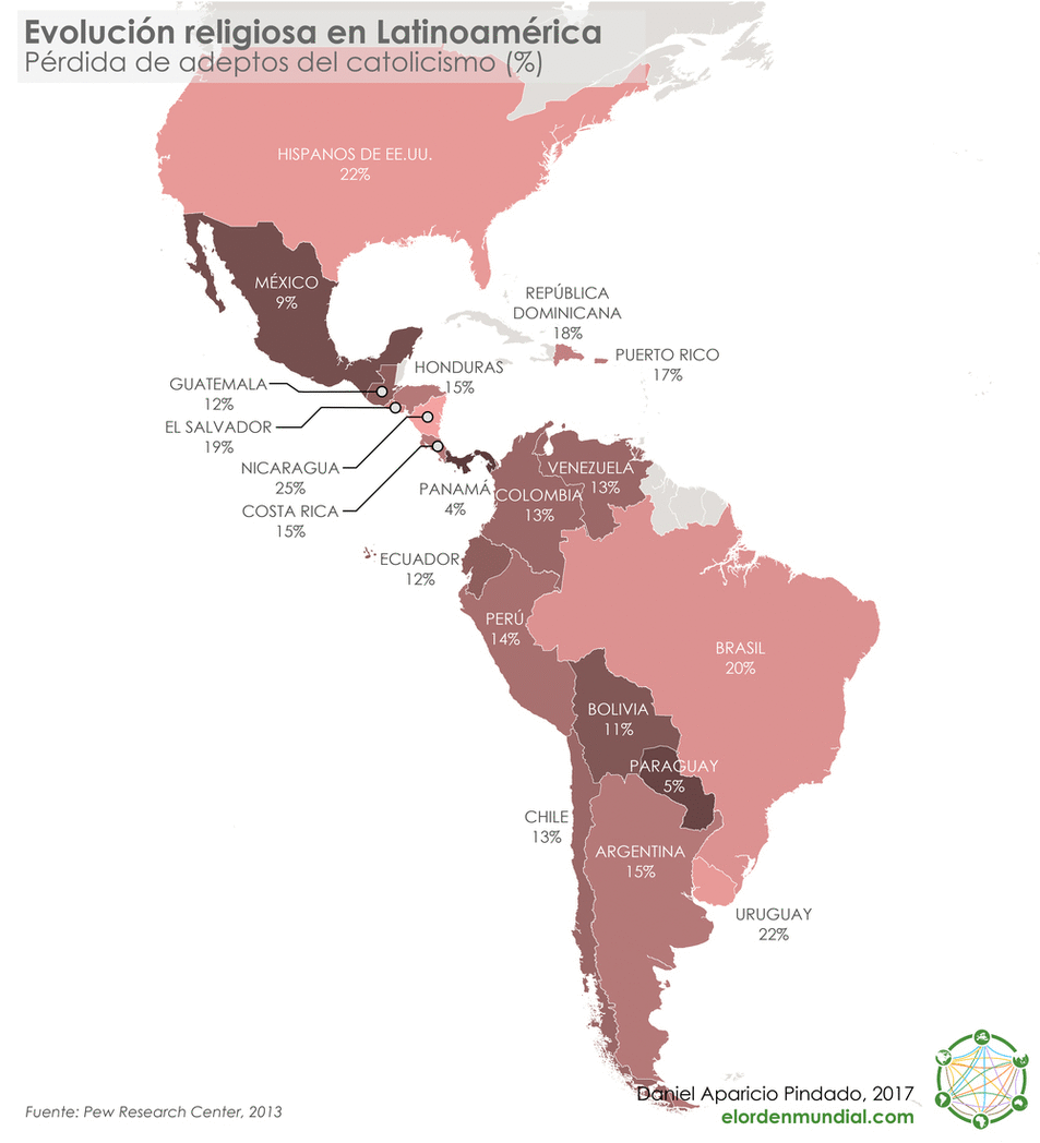 La gran marcha de la Iglesia evangélica en América Latina - El Orden  Mundial - EOM, image size:953x1048