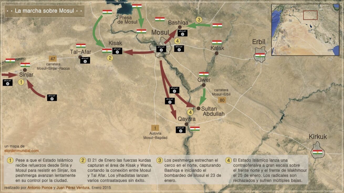 La marcha sobre Mosul