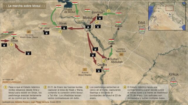 La marcha sobre Mosul
