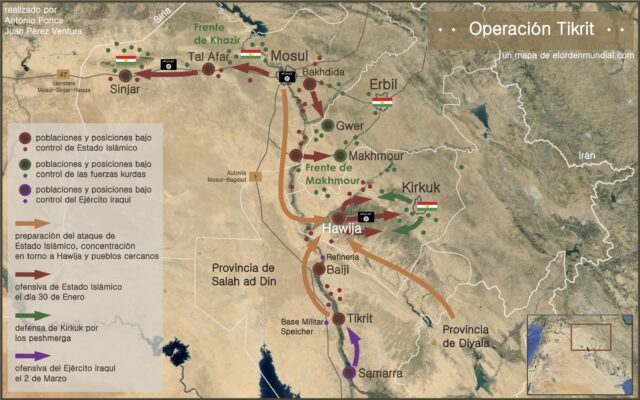 La guerra contra el Estado Islámico: Operación Tikrit
