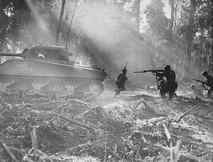 Fuerzas americanas en Bougainville, 1944