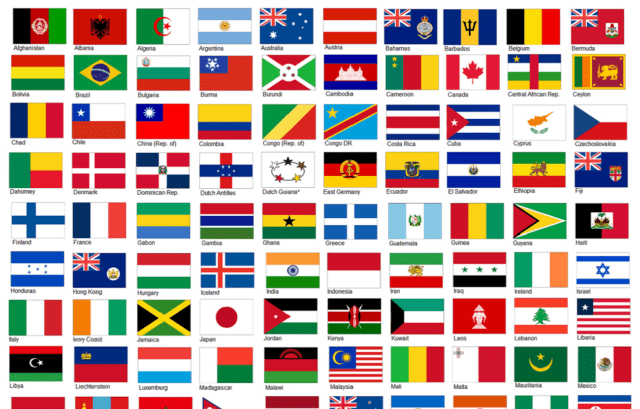 Historia de las banderas del mundo