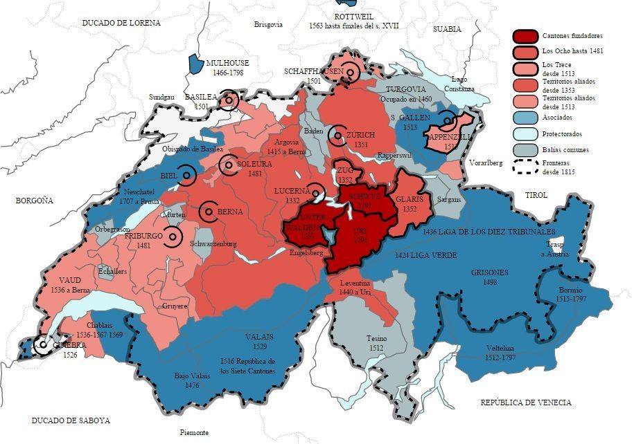 Expansión Suiza