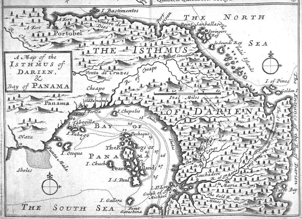 La zona del istmo de Panamá ha sido durante siglos de un valor geoestratégico importante.