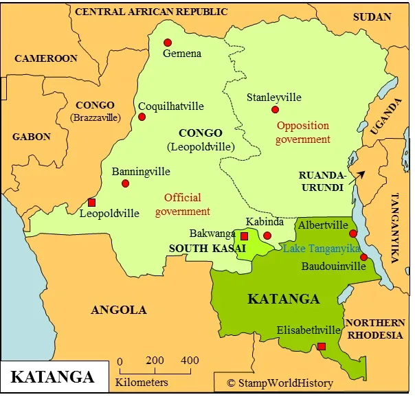 Katanga, una rica región del sureste congoleño