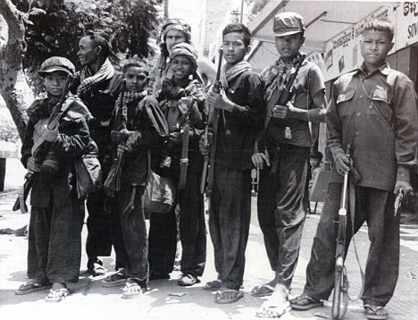 Los niños de la revolución. Fuente: Daily Mail