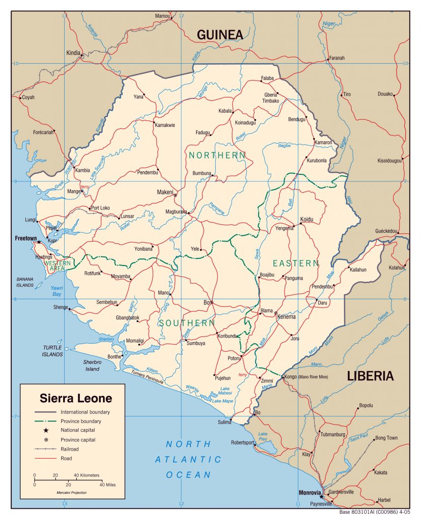 Diamantes manchados de sangre la historia de Sierra Leona El Orden