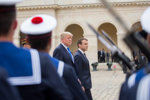 El giro recto de Macron
