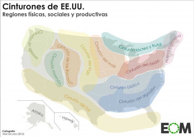 Regiones en la economía de Estados Unidos