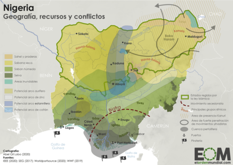 La geopolítica de Nigeria