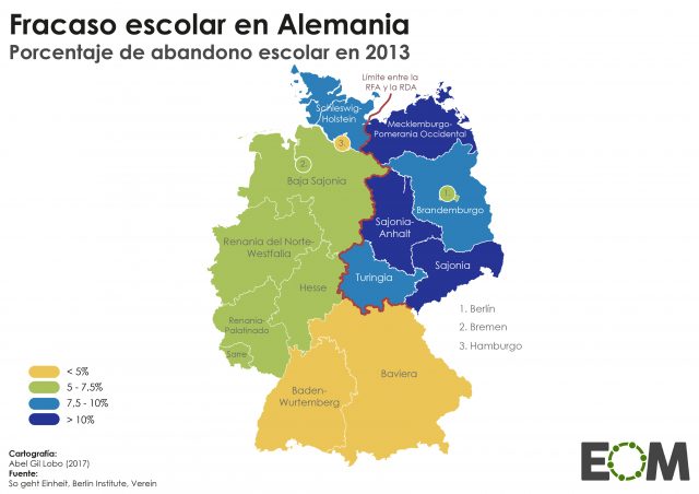 Las tres caras del fracaso escolar en Alemania