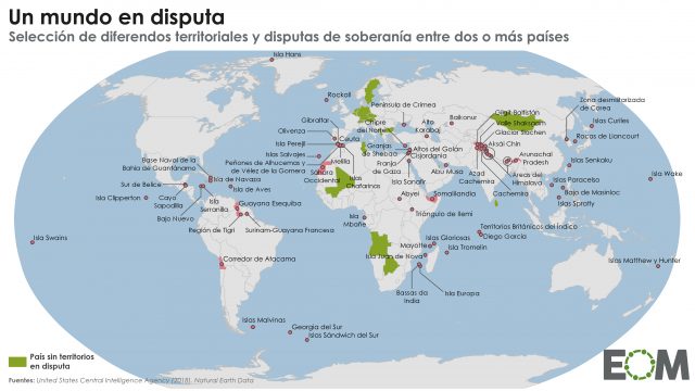 Los principales conflictos territoriales del mundo