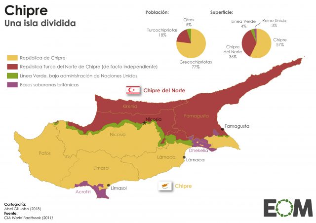 Chipre, la isla partida en dos