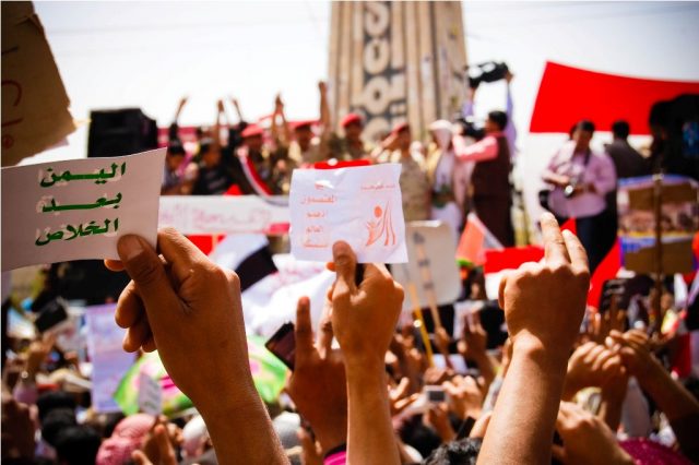 La insurgencia hutí en la guerra de Yemen