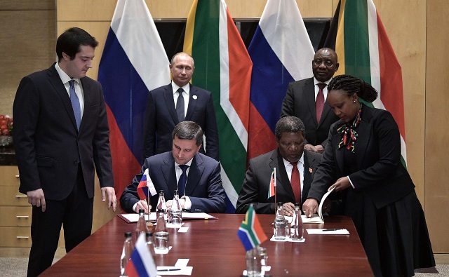 Rusia en la carrera comercial por África