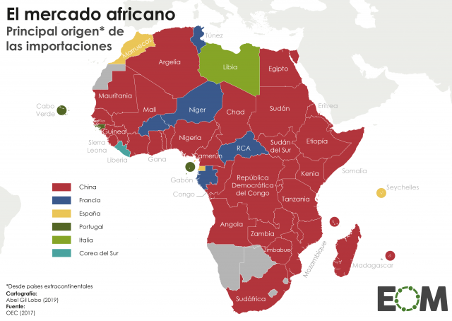 La conquista comercial de China en África