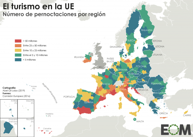 El turismo en la Unión Europea
