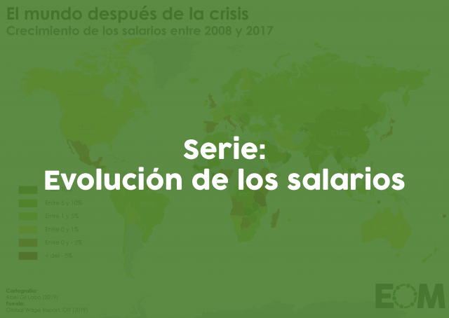 ¿Cómo han cambiado los salarios en el mundo?