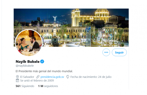Nayib Bukele o cómo gobernar El Salvador a través de Twitter