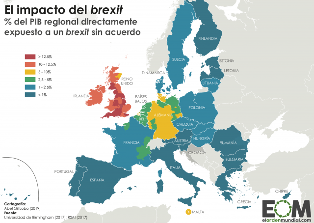 El impacto económico del brexit