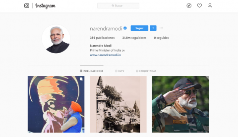 Los políticos, a por el gobierno del like en Instagram