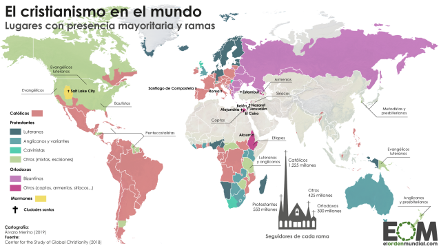 El cristianismo en el mundo