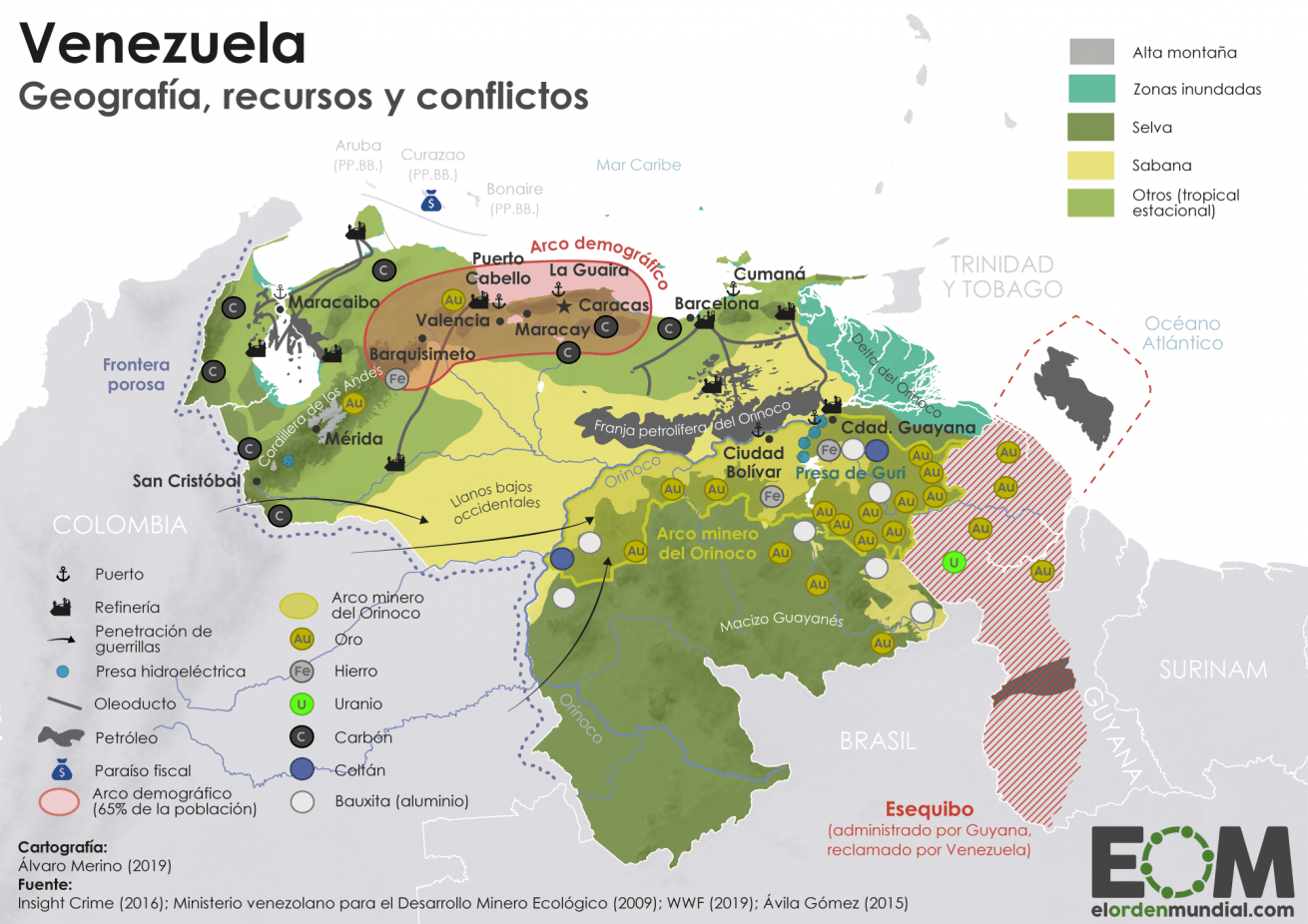 Siete mapas para entender los terremotos en Venezuela - Mapas de El ...