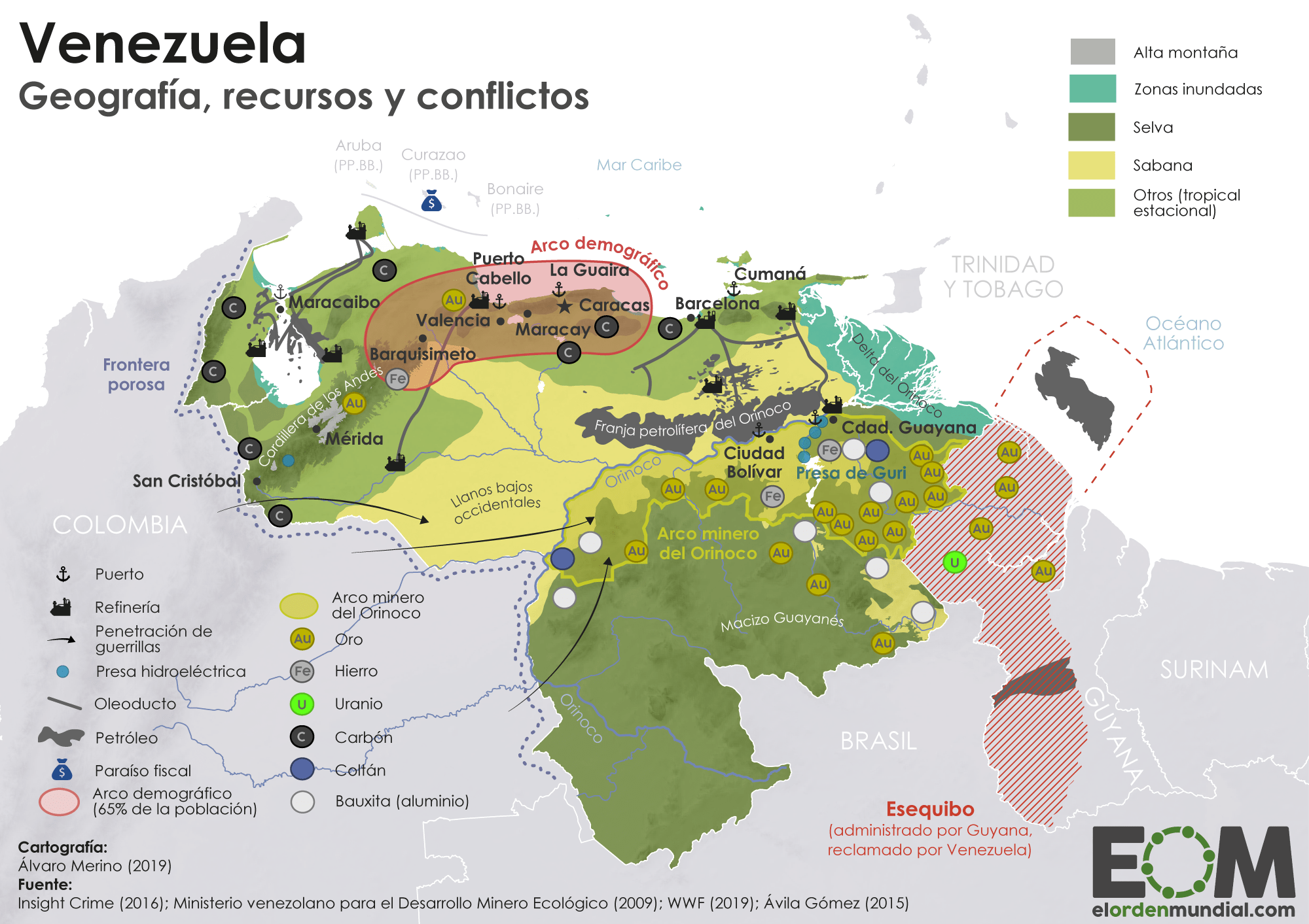 La geopolítica de Venezuela