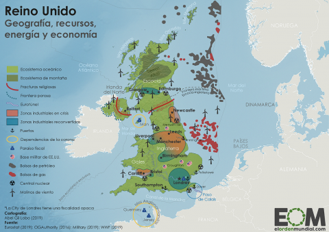 La geopolítica del Reino Unido