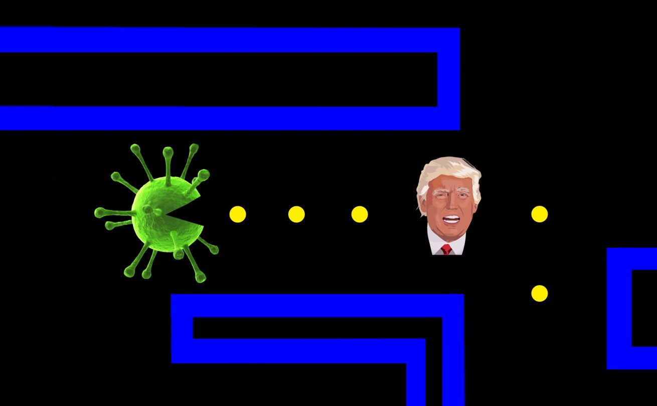 Cómo el coronavirus puede costarle la presidencia a Trump