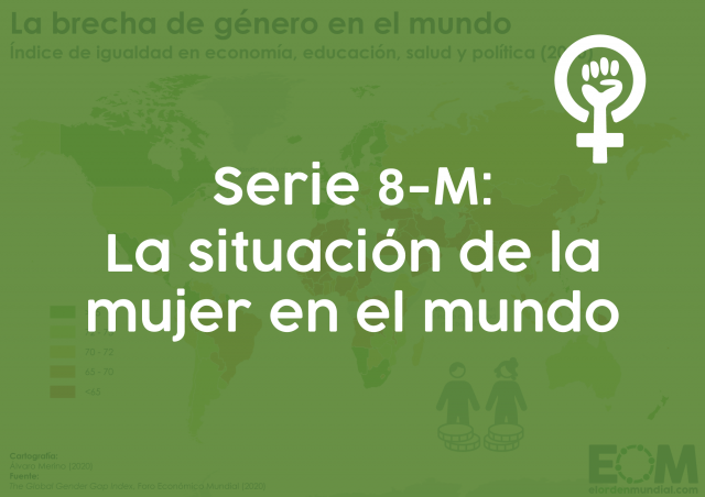 Diez mapas y gráficos para entender la brecha de género