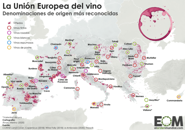 El vino en la Unión Europea
