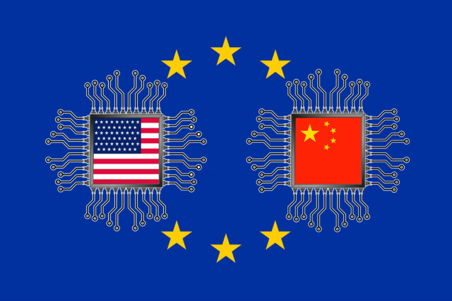 El problema de Europa: la dependencia tecnológica de Estados Unidos y China