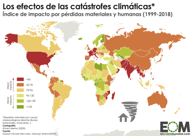 El impacto de las catástrofes naturales en el mundo