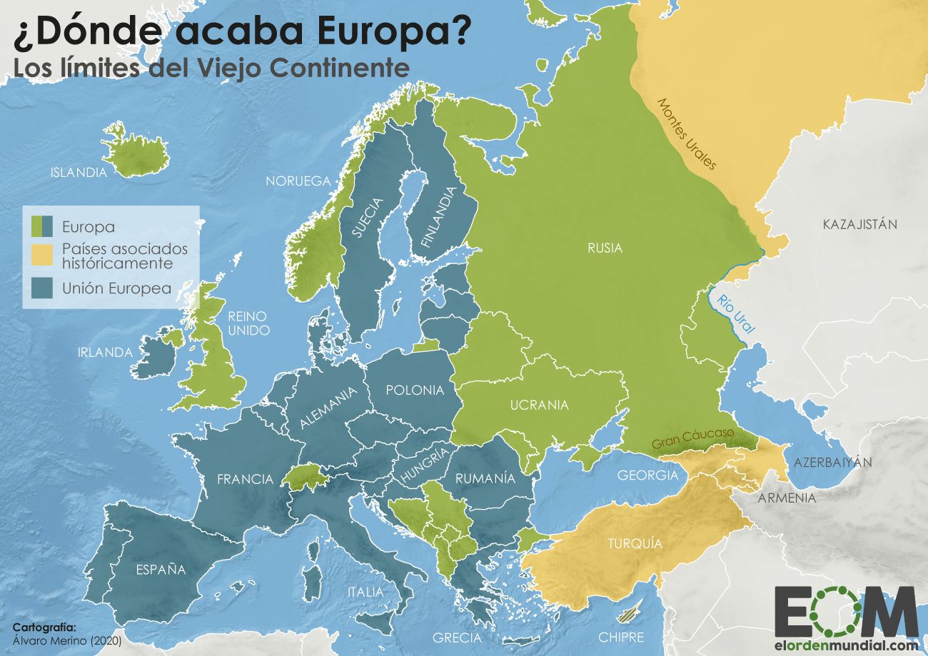Los L mites De Europa Mapas De El Orden Mundial EOM