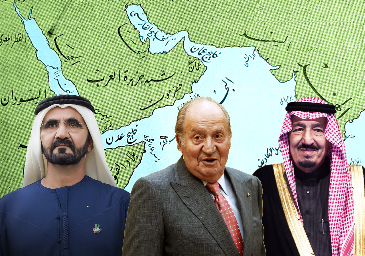 La estrecha relación de Juan Carlos I con las monarquías del golfo Pérsico