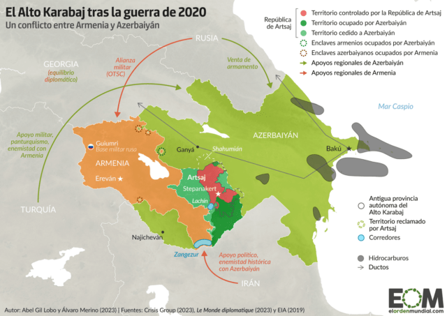 El conflicto por el Alto Karabaj
