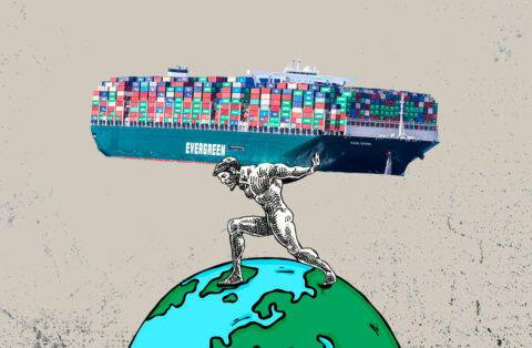 La reapertura del canal de Suez no solucionará la crisis del comercio global