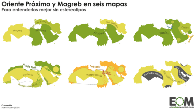 Seis mapas para entender Oriente Próximo