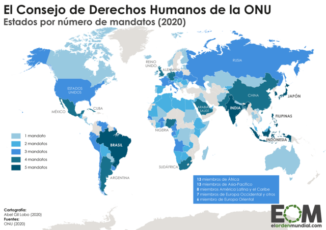 El Consejo de Derechos Humanos de la ONU
