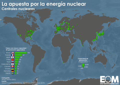 Seis mapas para entender la producción de electricidad en el mundo ...