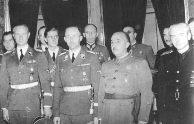 23 de octubre de 1940: Franco y Hitler celebran la entrevista de Hendaya
