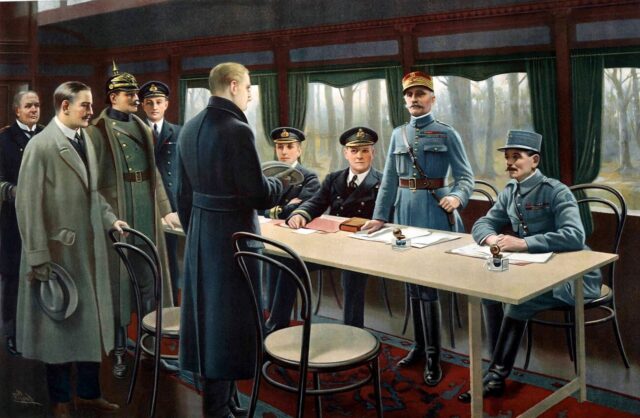 11 de noviembre de 1918: el armisticio de Compiègne termina la Primera Guerra Mundial