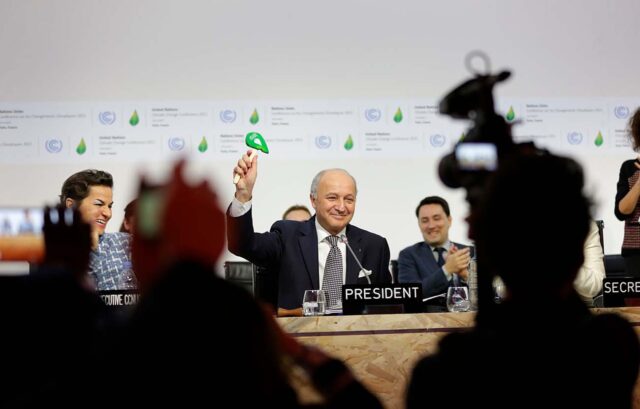 4 de noviembre de 2016: entra en vigor el Acuerdo de París contra el cambio climático
