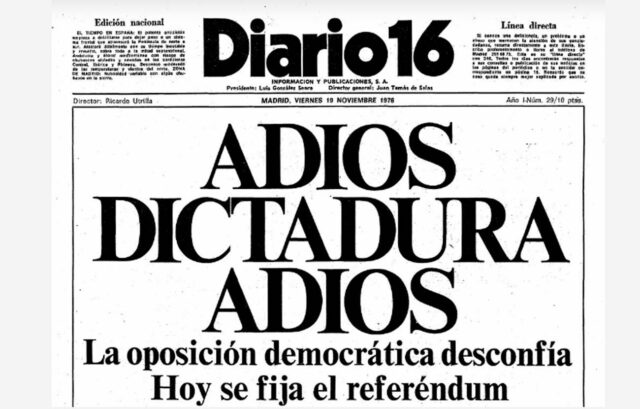 18 de noviembre de 1976: las Cortes españolas aprueban la Ley para la Reforma Política