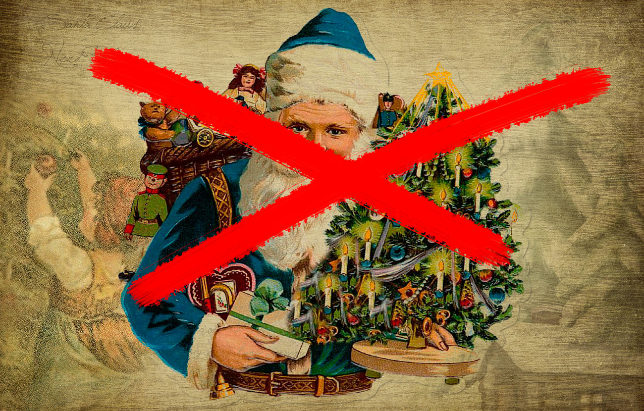 El año en el que el Parlamento británico prohibió la Navidad