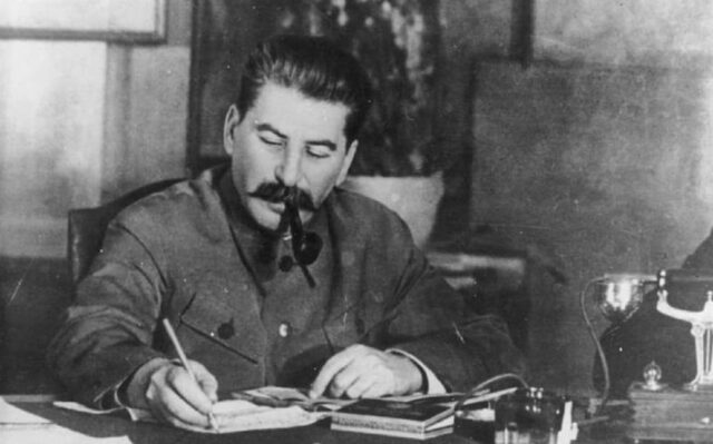 Iósif Stalin, el líder principal de la Unión Soviética