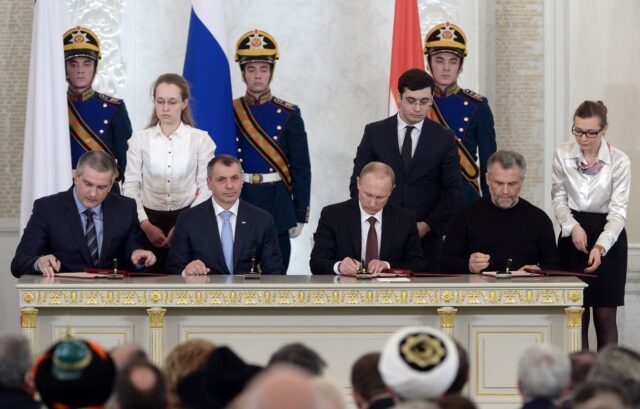 16 de marzo de 2014: se celebra el referéndum sobre el estatus político de Crimea y su anexión a Rusia