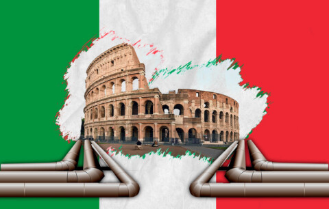 La estrategia de Italia para ser el centro gasístico de Europa